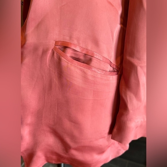 Pink Satin One-Button Jacket by Giada Forte worn by Rachael Taylor Jessica Jones - Picture 4 of 7